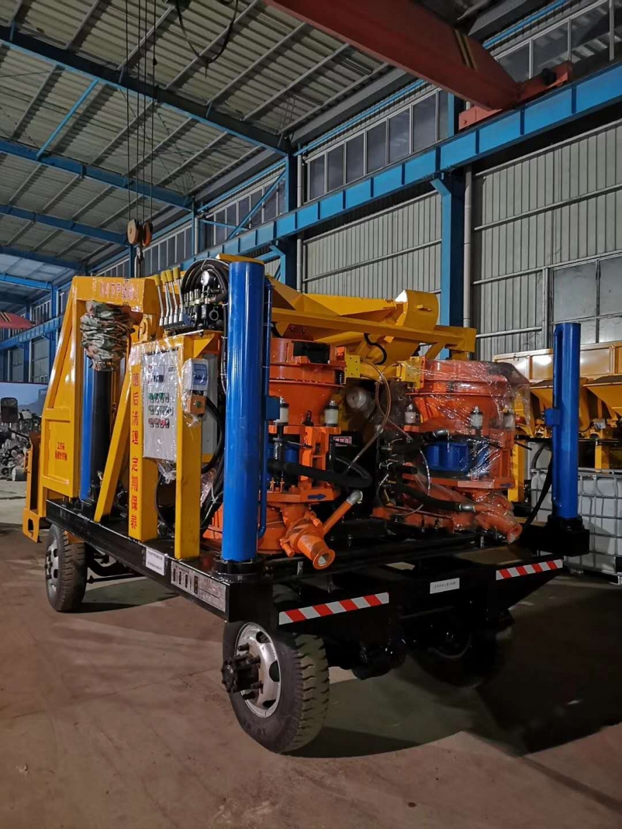 噴漿機(jī)-分體式一拖二