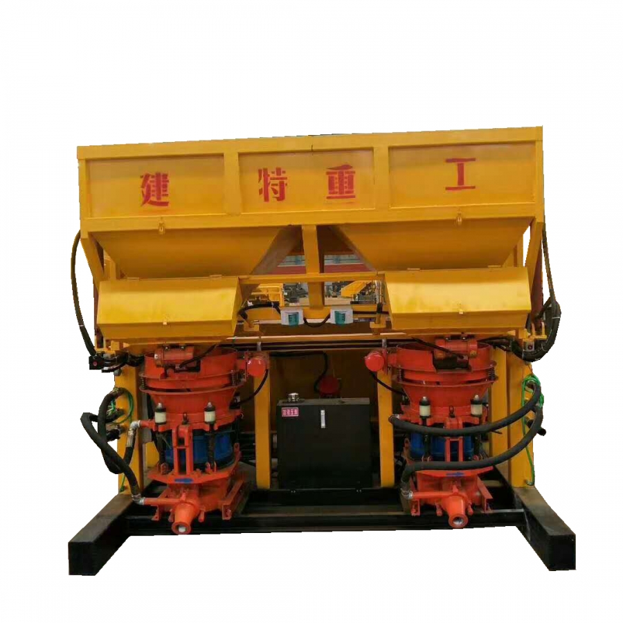 噴漿機(jī)-吊裝型一拖二雙料斗JPD-S 7m3×2