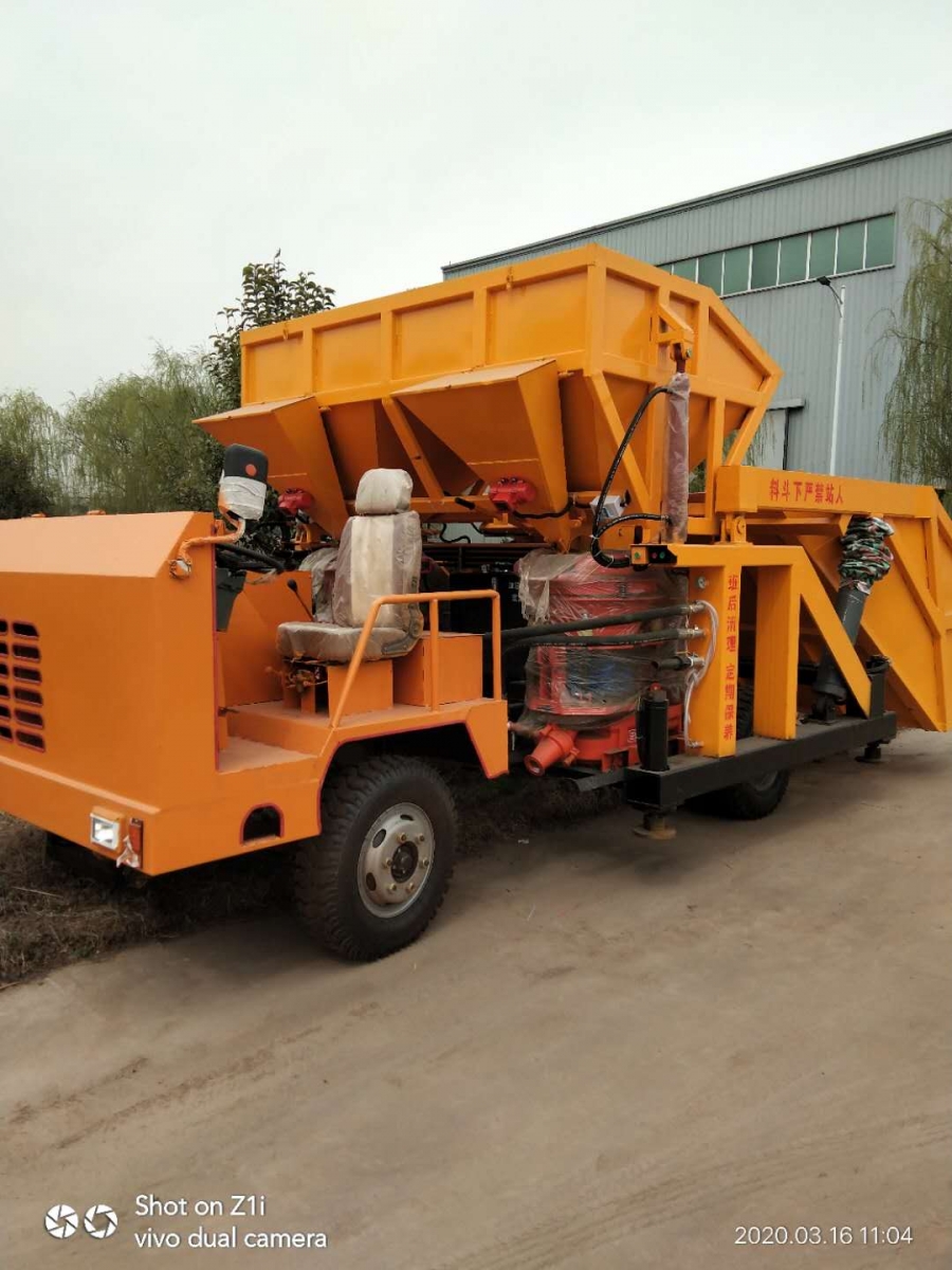 噴漿機(jī)-工程型一拖二雙料斗