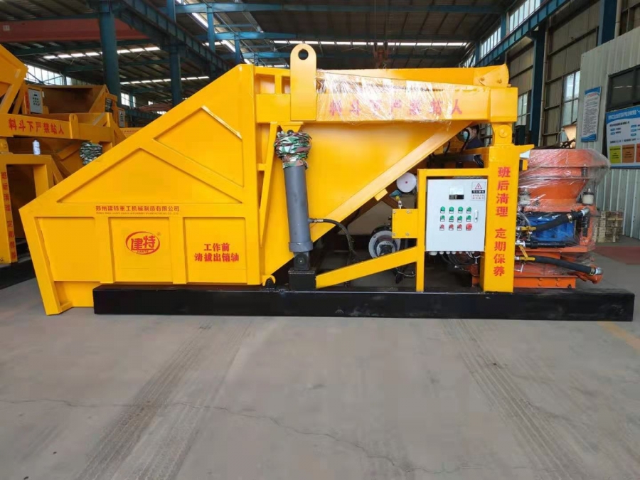 噴漿機(jī)-一拖二單料斗4.5方